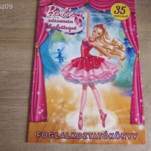 Barbie és a Rózsaszín Balettcipő // Új foglalkoztató füzet Matricákkal