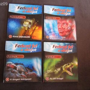 Fedezd Fel a Világot // Sorozat 1-4 ig. // 4db. könyv