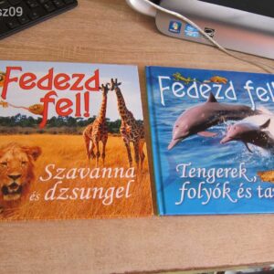 Fedezd Fel ! Szavanna és Dzsungel / Tengerek Folyók és Tavak // 2db. könyv