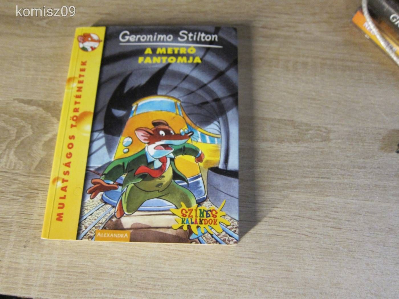 Geronimo Stilton: A Metró Fantomja - Könyv - Image 2