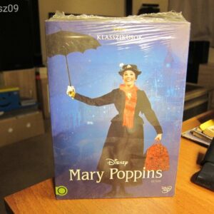 Mary Poppins - klaszikusok // Bontatlan fóliás új - papír Díszdobozos - DVD mesefilm