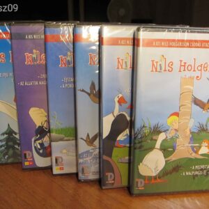 Nils Holgersson - Fóliás bontatlan új DVD film Sorozat 7db.