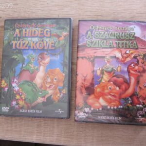 Őslények Országa - Hideg Tűz Köve , Szaurusz Szikla Titka // Fóliás Új 2db. DVD film