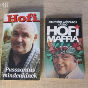 Hofi: Pusszantás mindenkinek,  Maffia  könyv 2db.