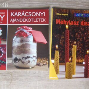 Karácsonyi Ajándékötletek - Méhviasz Díszek 2db. foglalkoztató