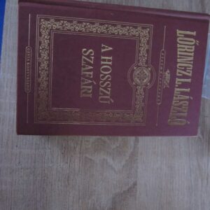 Lőrincz L. László: A Hosszú Szafári - könyv