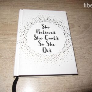 She Believed She Could So She Did - Angol nyelvű könyv