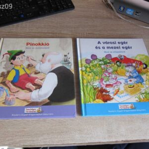 Tanulságos Történetek // Pinokkió ,A Városi Egér és a Mezei Egér // 2db. mesekönyv