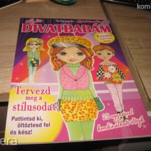Tarka Barka Barkácsfüzet // Divatbabám // Kreatív Öltöztetős Füzet