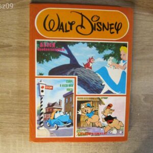 Walt Disney - mesekönyv- Alice csodaországban, Csöpi, a kicsi kék kocsi, A három kismalac